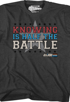 Youth Knowing Is Half The Battle GI Joe Shirt