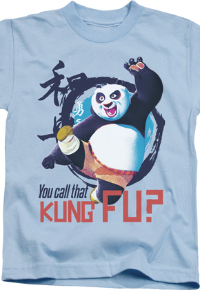 Youth Kung Fu Panda Shirt