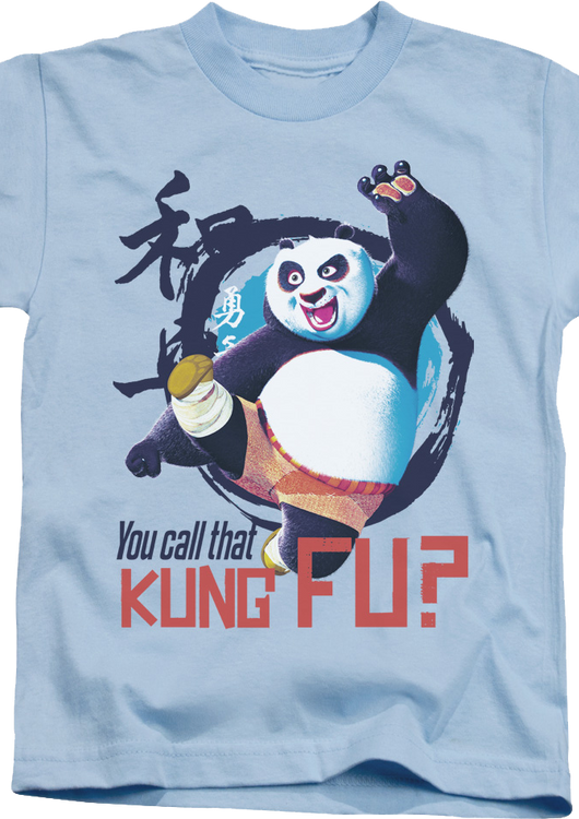 Youth Kung Fu Panda Shirt - main product image