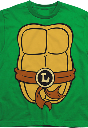 Youth Leonardo Teenage Mutant Ninja Turtles Costume Shirt