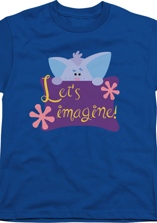 Youth Let's Imagine Blue's Clues Shirt - main product image
