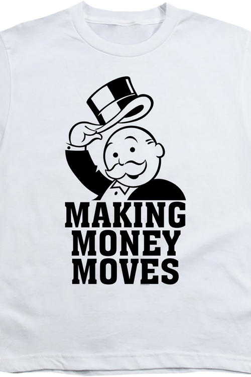 Youth Making Money Moves Monopoly Shirtmain product image