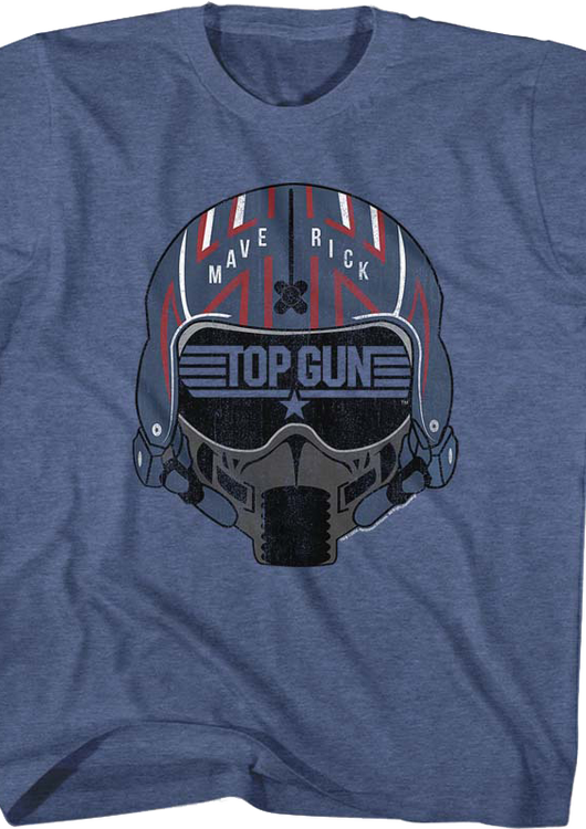 Youth Maverick Helmet Top Gun Shirt - main product image