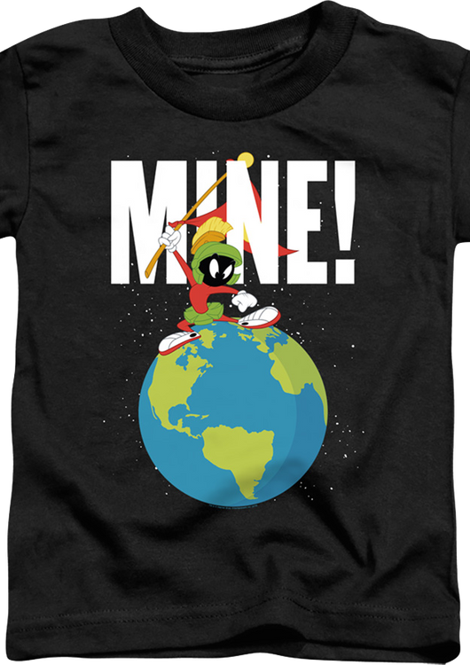 Youth Mine Marvin The Martian Looney Tunes Shirt - main product image