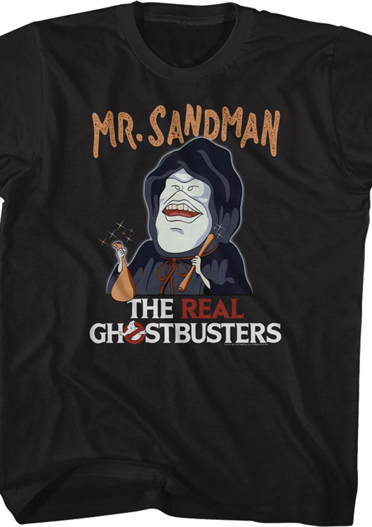 Youth Mr. Sandman Real Ghostbusters Shirt - main product image