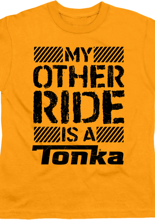 Youth My Other Ride Is A Tonka Shirt - main product image