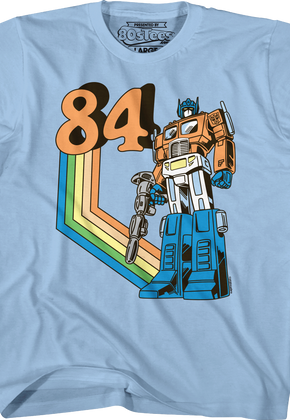 Youth Optimus Prime 84 Transformers Shirt