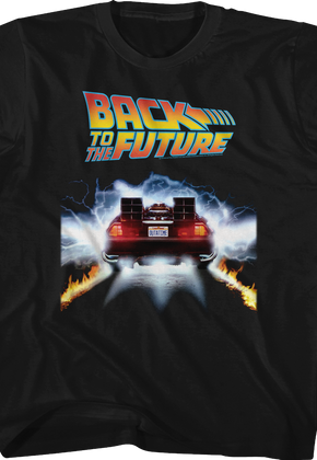 Youth OUTATIME DeLorean Back To The Future Shirt