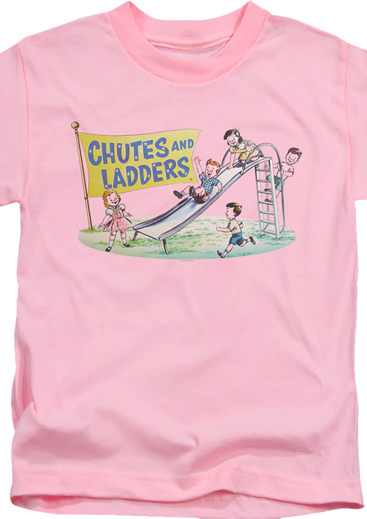 Youth Pink Chutes And Ladders Shirt - main product image