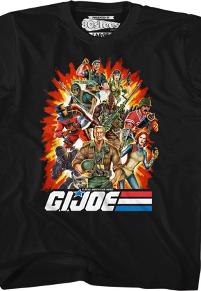 Youth Real American Heroes Group GI Joe Shirt