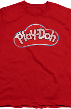 Youth Red Play-Doh Shirt