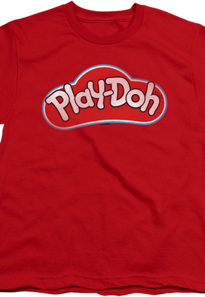 Youth Red Play-Doh Shirt