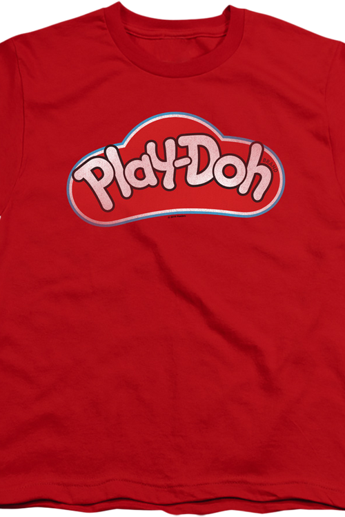 Youth Red Play-Doh Shirtmain product image