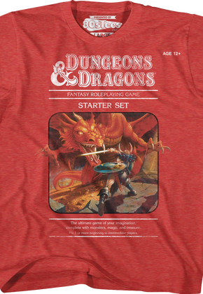 Youth Red Starter Set Dungeons & Dragons Shirt