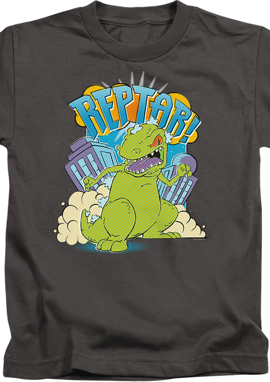 Youth Reptar Stomp Rugrats Shirt - main product image