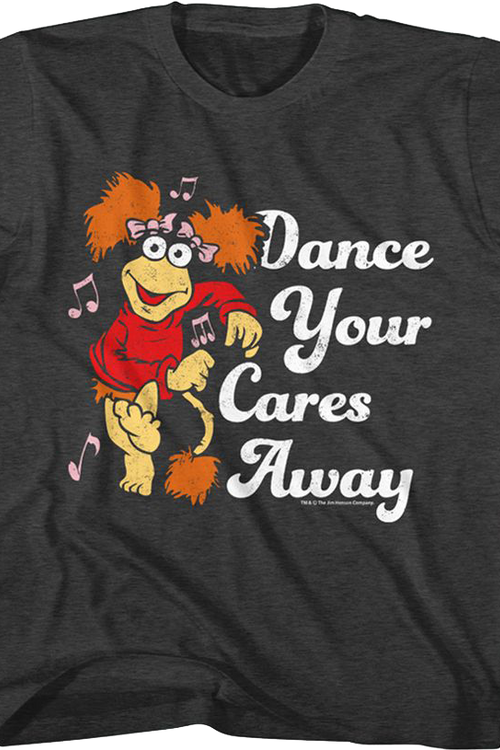 Youth Retro Dance Your Cares Away Fraggle Rock Shirtmain product image