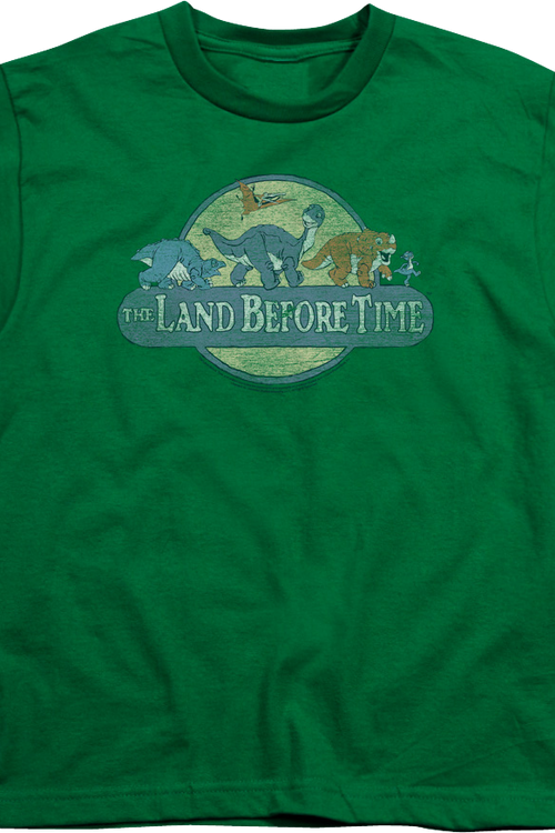 Youth Retro Logo Land Before Time Shirtmain product image