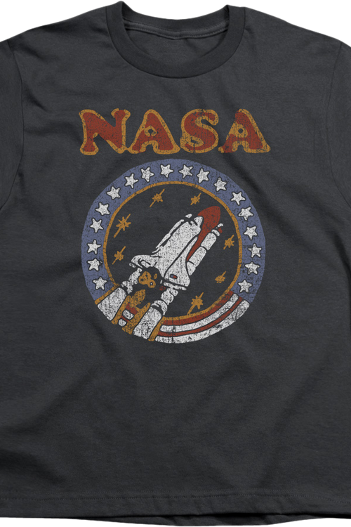 Youth Retro Shuttle NASA Shirtmain product image