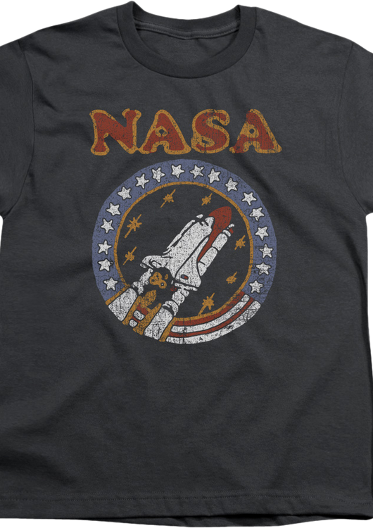 Youth Retro Shuttle NASA Shirt - main product image
