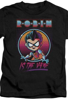 Youth Robin Is The Name Teen Titans Go Shirt