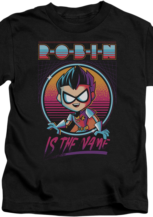 Youth Robin Is The Name Teen Titans Go Shirt - main product image