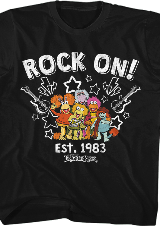 Youth Rock On Fraggle Rock Shirt - main product image