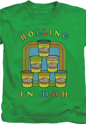 Youth Rolling In Doh Play-Doh Shirt