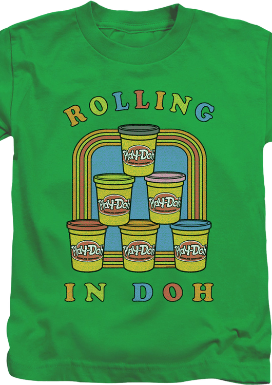Youth Rolling In Doh Play-Doh Shirt - main product image