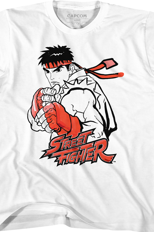 Youth Ryu Street Fighter Shirtmain product image