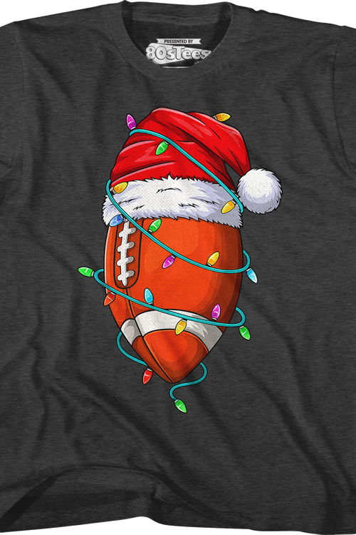 Youth Santa Football Shirtmain product image