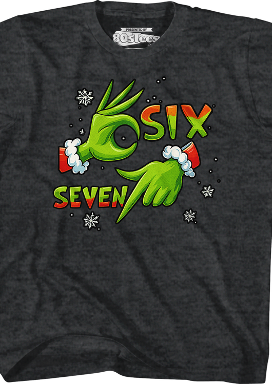 Youth Six Seven Christmas Shirt - main product image