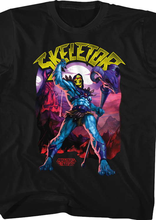 Youth Skeletor Masters of the Universe Shirt - main product image
