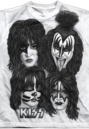 Youth Sketches KISS Shirt
