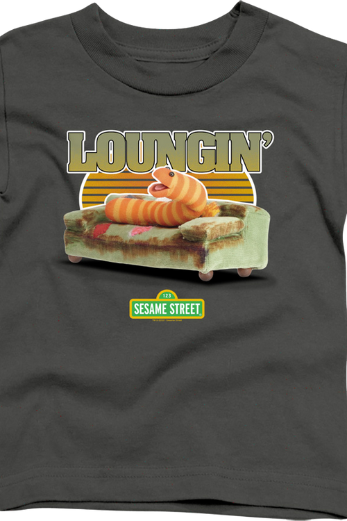 Youth Slimey Worm Sesame Street Shirtmain product image