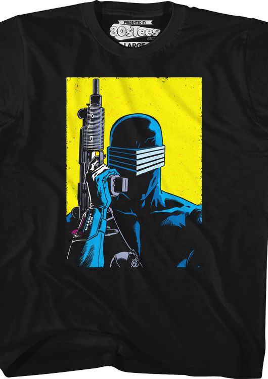Youth Snake Eyes Pit-Fall Cover GI Joe Shirt - main product image