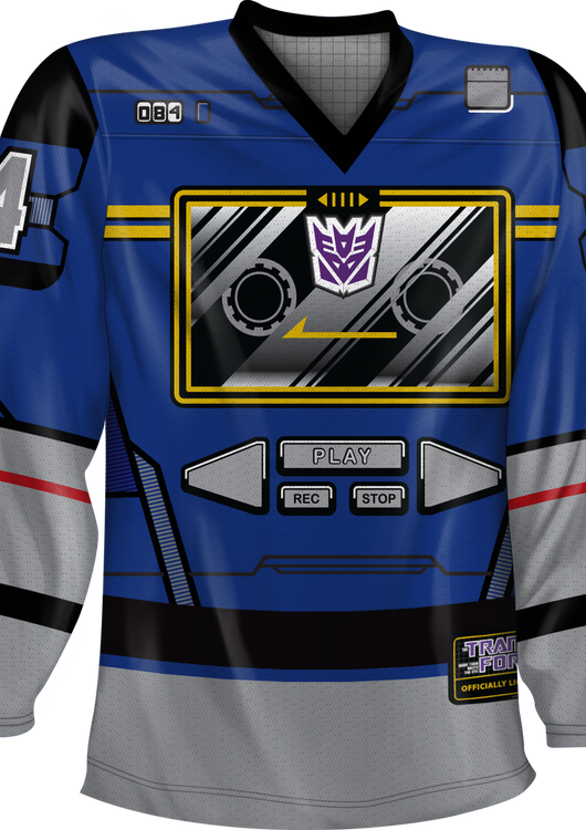 Youth Soundwave Decepticons Hockey Jersey - main product image