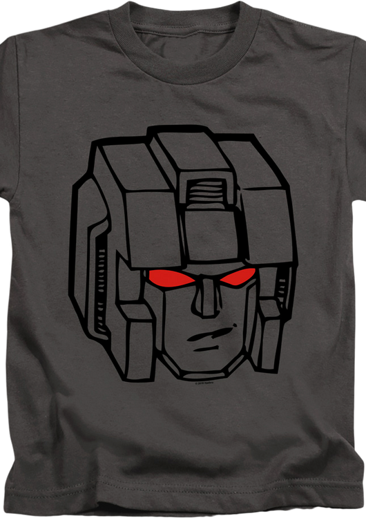 Youth Starscream Head Shot Transformers Shirt - main product image