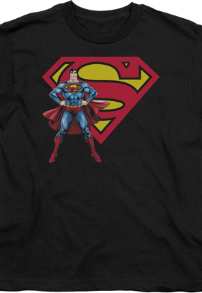 Youth Superman With Logo DC Comics Shirt