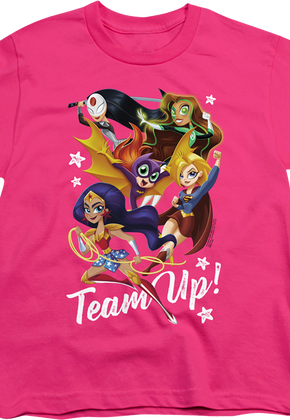 Youth Team Up DC Super Hero Girls Shirt