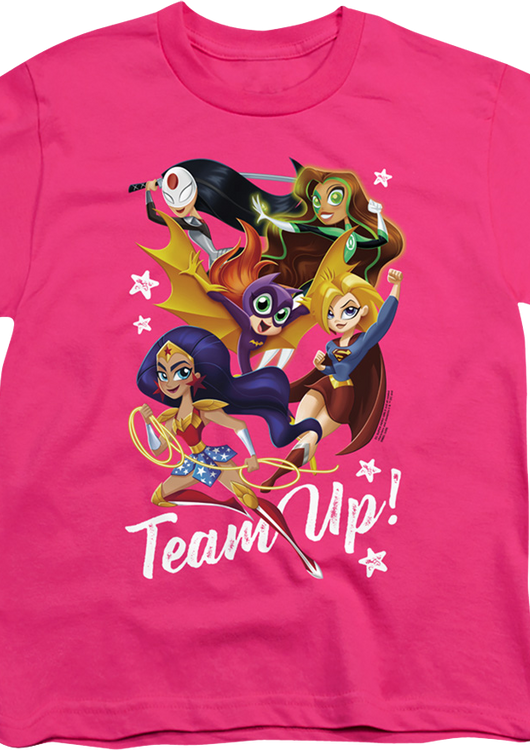 Youth Team Up DC Super Hero Girls Shirt - main product image