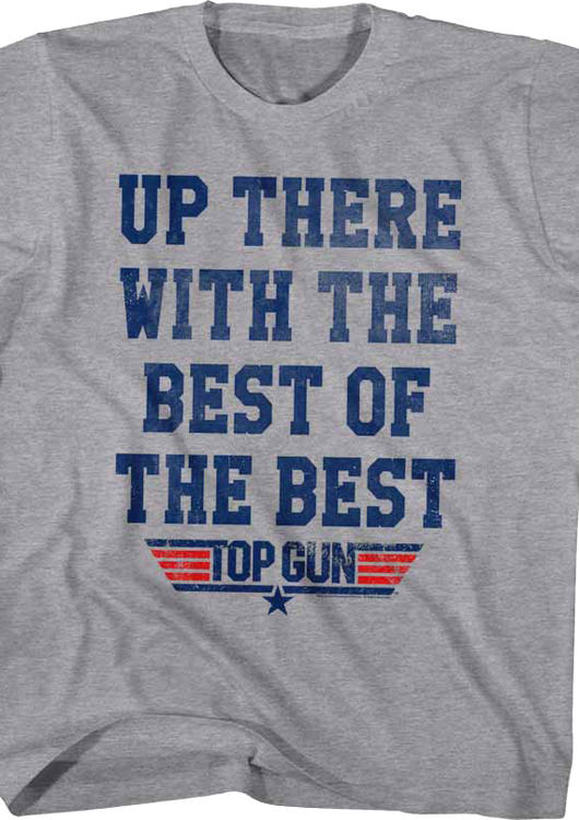 Youth The Best of the Best Top Gun Shirt - main product image