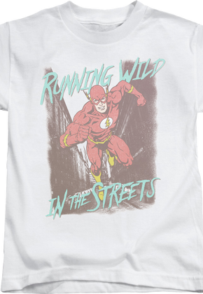 Youth The Flash Running Wild In The Streets DC Comics Shirt
