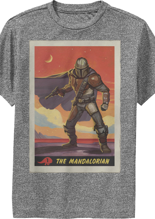 Youth The Mandalorian Poster Star Wars Shirt - main product image