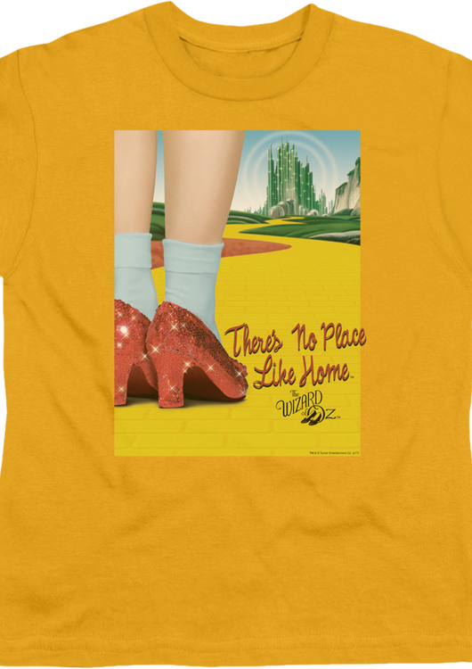 Youth There's No Place Like Home Wizard Of Oz Shirt - main product image
