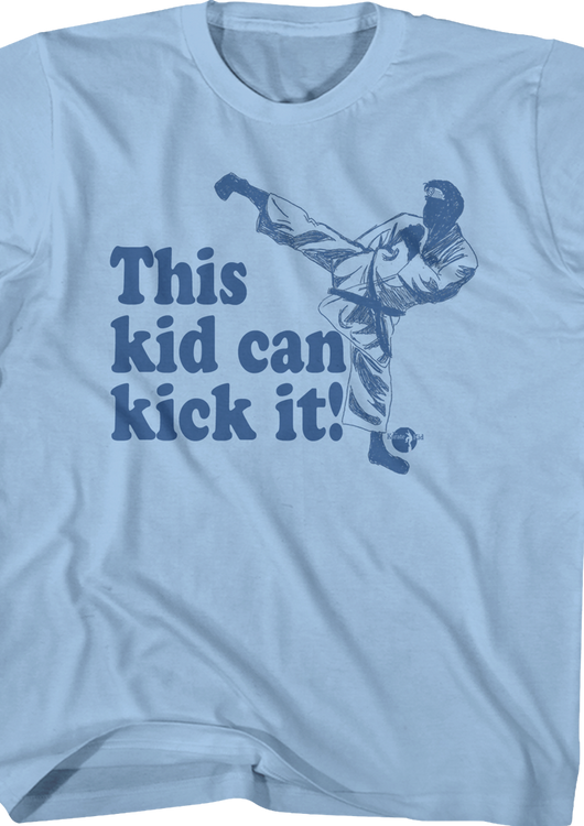 Youth This Kid Can Kick It Karate Kid Shirt - main product image