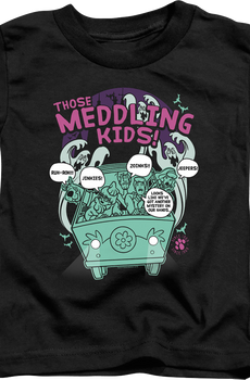 Youth Those Meddling Kids Scooby-Doo Shirt