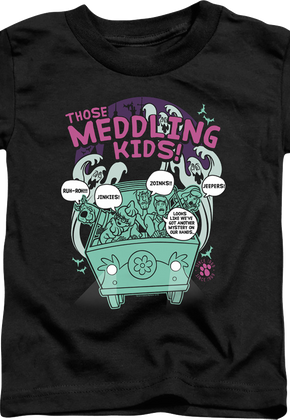 Youth Those Meddling Kids Scooby-Doo Shirt