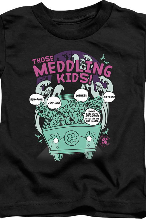 Youth Those Meddling Kids Scooby-Doo Shirtmain product image