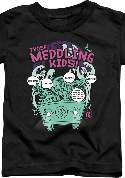 Youth Those Meddling Kids Scooby-Doo Shirt - main product image