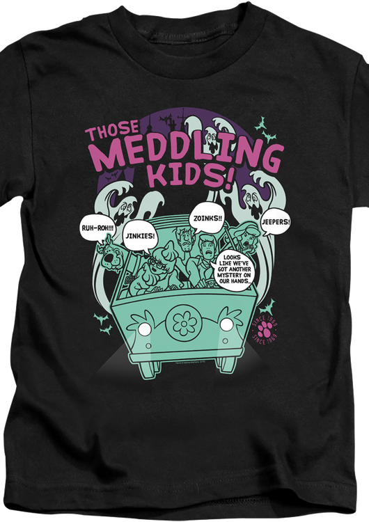 Youth Those Meddling Kids Scooby-Doo Shirt - main product image